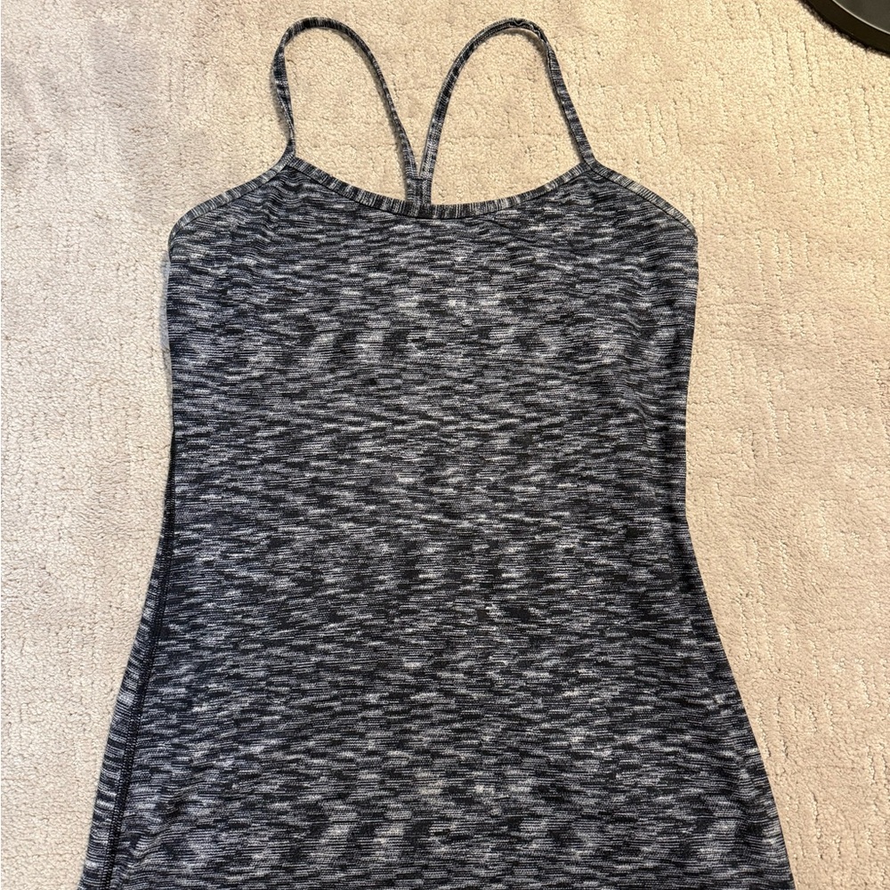 Women's Gray Spaghetti Strap Top
